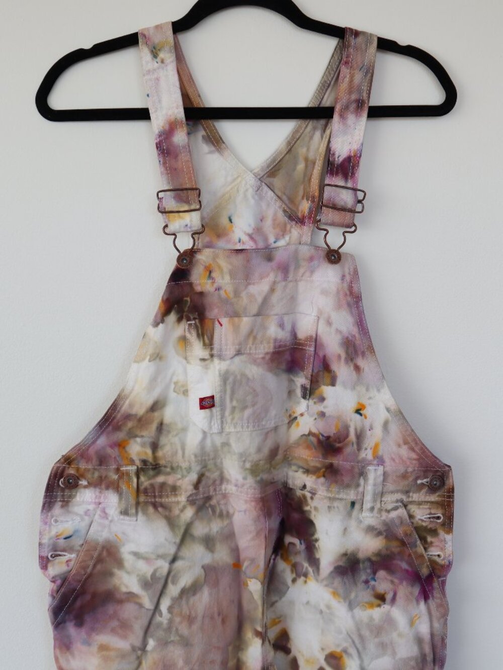 Custom Painted Dickies Overalls, Size Medium